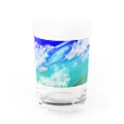 オー！サマー！のスカイ・クラフト Water Glass :front