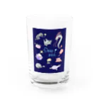 ぺんぎん丸の潜って探そうDEEP SEA Water Glass :front