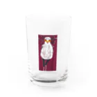 suzuejyaのヘビクイワシ Water Glass :front