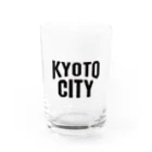 jimotyの京都　KYOTO　キョウトシティ Water Glass :front