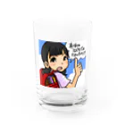 金澤真央の真央は子供じゃない！！！ Water Glass :front