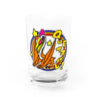 えいくらのPOP!ケツァルコアトルス Water Glass :front