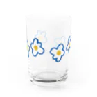 ampluieのflower. Water Glass :front