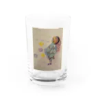 umitotsukino.Risaの原始宇宙月女 Water Glass :front