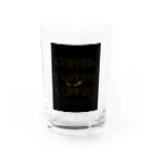 しろうさぎのくろうさぎのコーヒーブレイク Water Glass :front