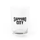 jimotyの札幌　SAPPORO　サッポロシティ Water Glass :front