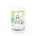 伊吹春香のモーニングコーヒー Water Glass :front