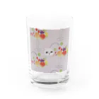 pulpy。のキャットフルーツパフェ Water Glass :front