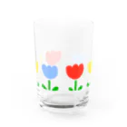 さぼてんちゃんのゆるチューリップ Water Glass :front