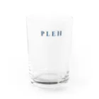 аниме.のPLEH Navy Water Glass :front