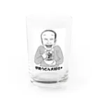 伊勢うどん友の会の伊勢うどん大好き♥（ザビエル山田） Water Glass :front