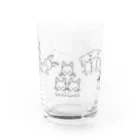 すずきいときちの動物組体操合同競技 Water Glass :front