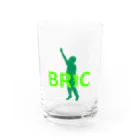 ブリっくん・ボバースキャンプショップのBRiC　OHR　グリーン Water Glass :front