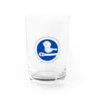 REST_WoT_goodsのRESTロゴ小物・ワンポイント Water Glass :front