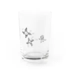 サラマンの忍者サラマンダー Water Glass :front