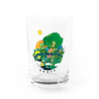 寝る子のEARTH Water Glass :front