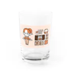 遣隋使さんのえとっこちゃん（午） Water Glass :front