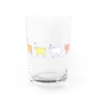 星華 -SEIKAcreate-のクマ、クマ、クマ、クマ。 Water Glass :front