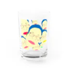 MONKAJI.のおぶす Water Glass :front