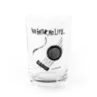 TACAのグッズ売り場のNo Guitar, No Life Water Glass :front