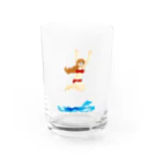 コタローさんのサマーガール Water Glass :front