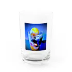 Famille de baleines(ファミールデバレーヌ)のミニパフェ Water Glass :front