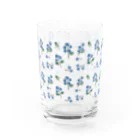 いろ もの かたちのブルーベリーのグラス Water Glass :front