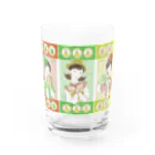 パライゾマートのフルーツ飴三姉妹 Water Glass :front