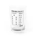 HITOEの恋愛成分表示 Water Glass :front