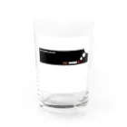 3ちぇりぃのNo smorking No life(文字入り) Water Glass :front