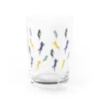 りーあのトッケイだらけ Water Glass :front