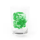 謎モノ店のとけたキャベツ Water Glass :front