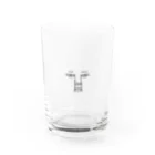 なんでもござれのうっすらな後とうさん Water Glass :front