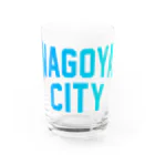 JIMOTOE Wear Local Japanの名古屋市 NAGOYA CITY Water Glass :front