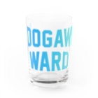 JIMOTO Wear Local Japanの 江戸川区 EDOGAWA WARD Water Glass :front