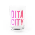 JIMOTOE Wear Local Japanの大分市 OITA CITY Water Glass :front