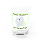 MI-KO KAWAII SAIKYOUのレモンサワーミーコのグラス Water Glass :front