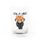 旅々PHOTOのどれっさーぱんだ Water Glass :front