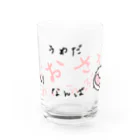 ダイナマイト87ねこ大商会のざっくり大阪がわかるねこです Water Glass :front