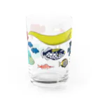 kasugaDNの海水！熱帯魚グラス/color Water Glass :front