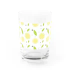 milkteaのれもん Water Glass :front