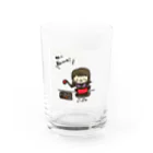 にゃんこのおみせのカレーおいしいよ Water Glass :front