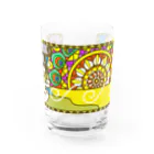 MENOICHI（メノイチ）▼Masaaki Medo Online Storeの"The Sun Also Rises”「晴れ乞い」 Water Glass :front