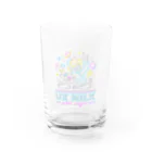 MILK STANDのグラス_All Night! Water Glass :front