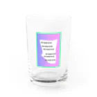 NO BRANDのYOU GONNA BE OK Water Glass :front