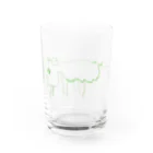 yukaのかいじゅう Water Glass :front