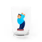 NAKONANAKOのおどろい太 Water Glass :front