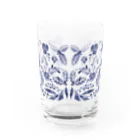 Shibuya Ayumiの花柄 Water Glass :front