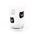 てるねこ。のねこちゃんず。　グラス Water Glass :front