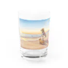 サトウノリコ*のsunrise beach Water Glass :front